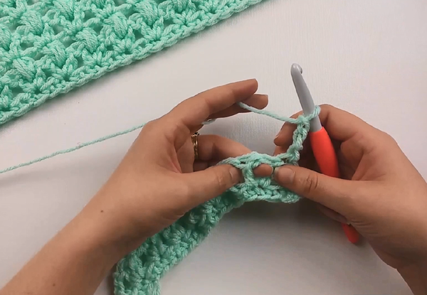 One Skein Mini Crochet Blanket Pattern